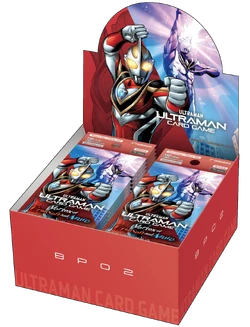 Ultraman Card Game (BP02): Vortex of Crimson and Azure Booster Box
