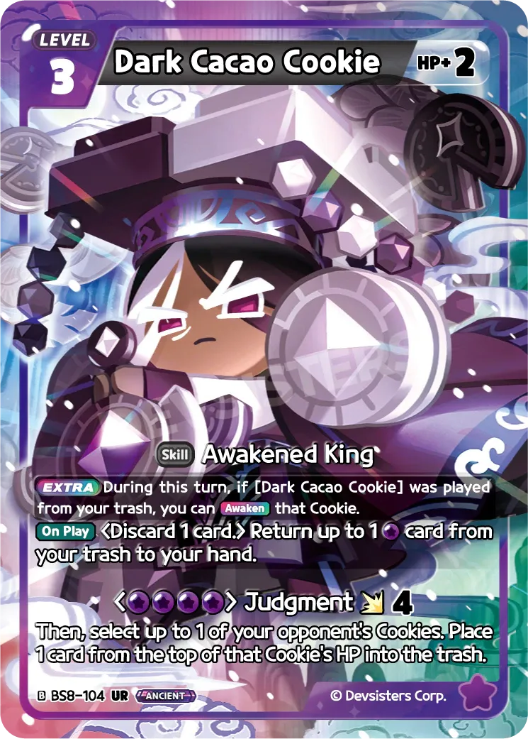 Dark Cacao Cookie