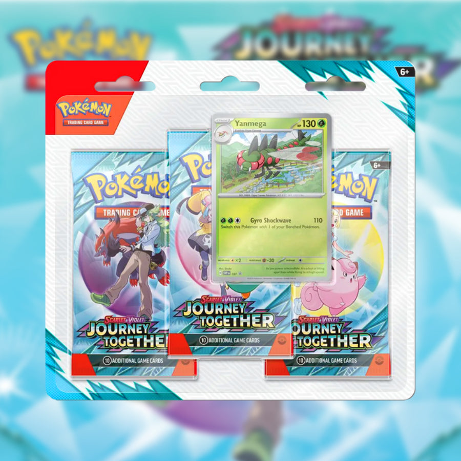 Pokemon TCG: Journey Together Triple Blister