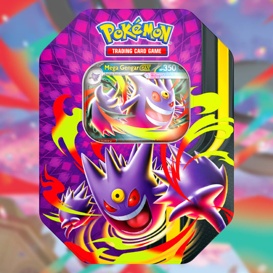 Pokemon TCG: Mega Moonlit Tin (Mega Gengar)