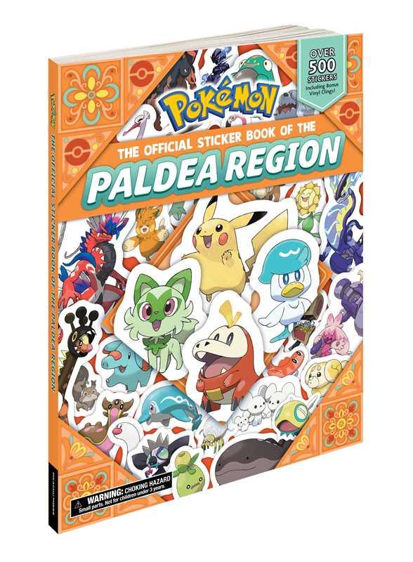 Pokémon The Official Sticker Book Of The Paldea Region by Pikachu Press