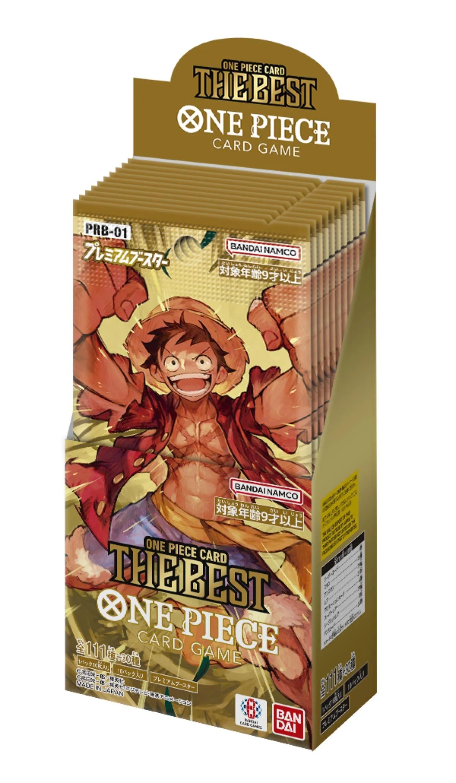 One Piece Card Game: PRB01 - The Best Booster Box (Japanese)