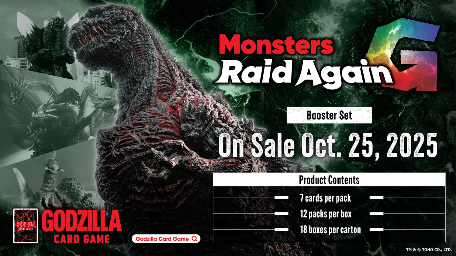 Godzilla Card Game: Booster Boxes