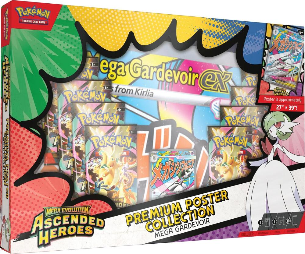 Pokemon TCG: Premium Poster Collection: Mega Gardevoir (ASCENDED HEROES)