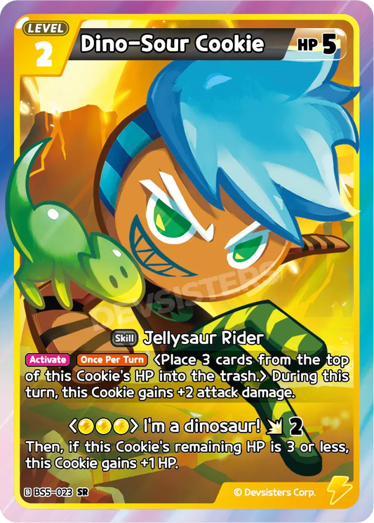 Dino-Sour Cookie