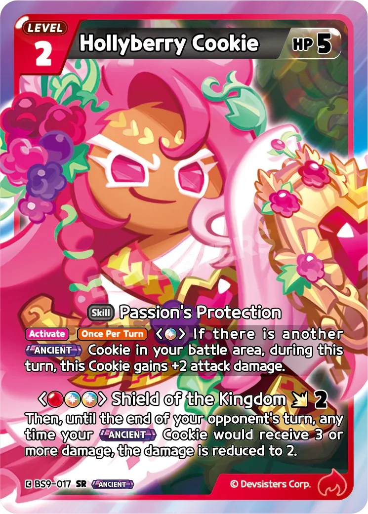 Hollyberry Cookie