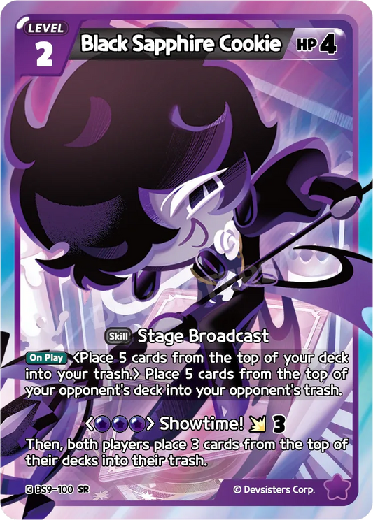 Black Sapphire Cookie