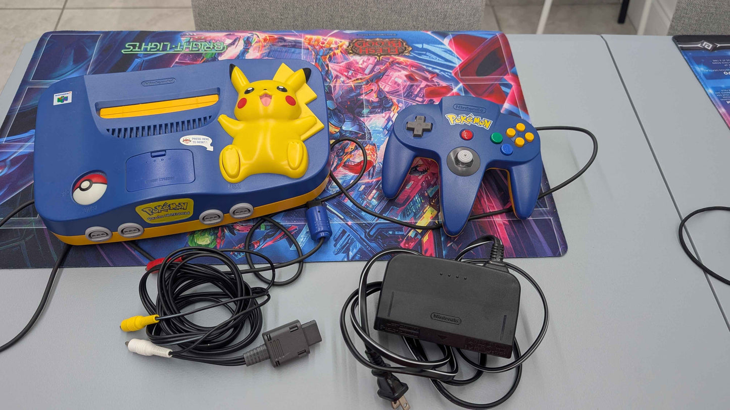 Nintendo 64: Pikachu Edition (N64-US) - No Box