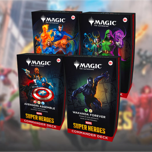 Magic: The Gathering - Marvel Super Heroes Commander Decks Case